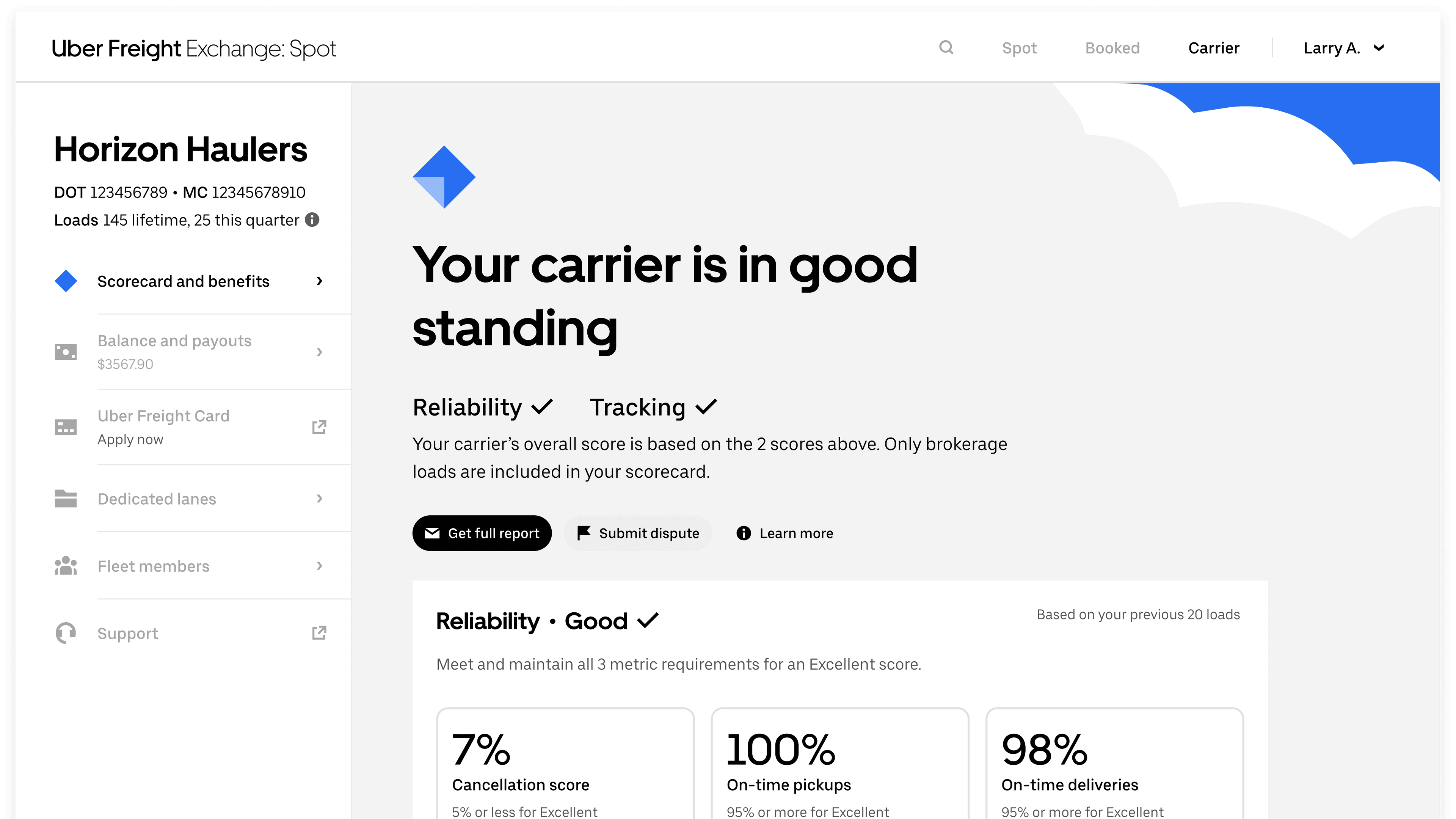 Uber_Freight_Exchange_Scorecard_